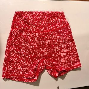 Buff Bunny biker spandex shorts